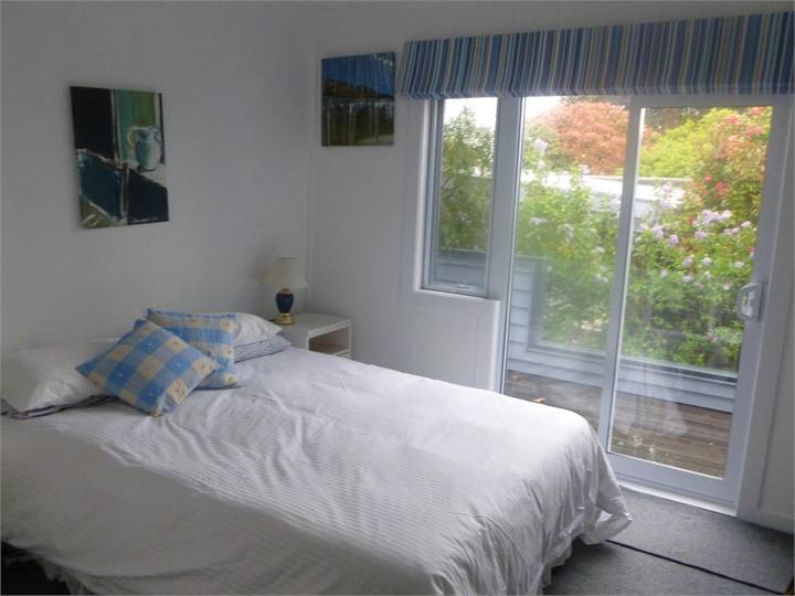 bedroom 2 opens to small deck