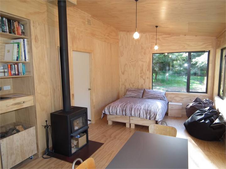 Couch converted into double bed