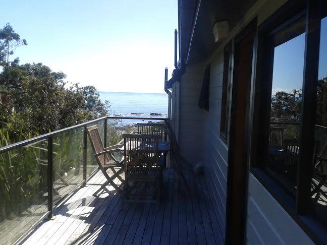 View from upstairs deck