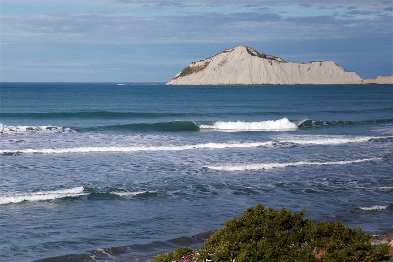 The view from the front.