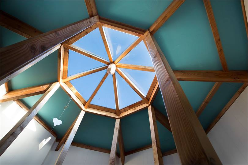Skylight in the atrium