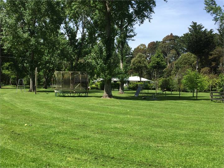 Huge grounds with trampoline, tennis court, pool..