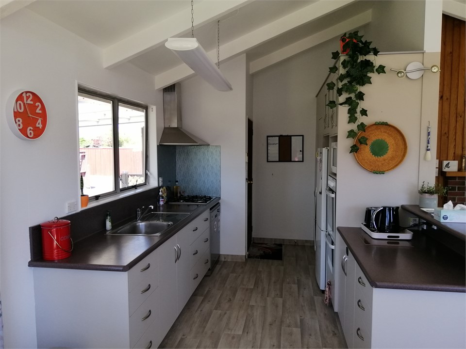 Kitchen with full amenities