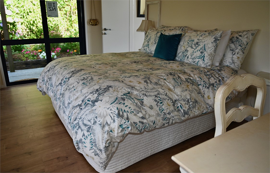 Glimpses of the cottage garden from your luxury be