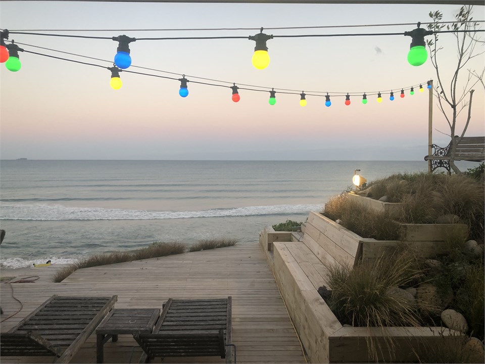 view from the king size bed