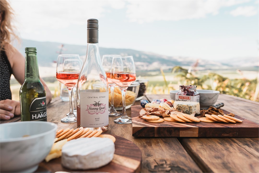 Try some local wine and food