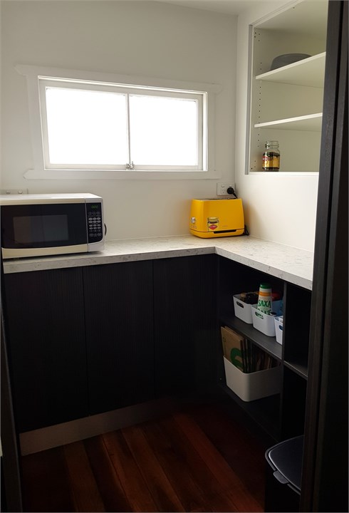 Inside Mini Butler Pantry