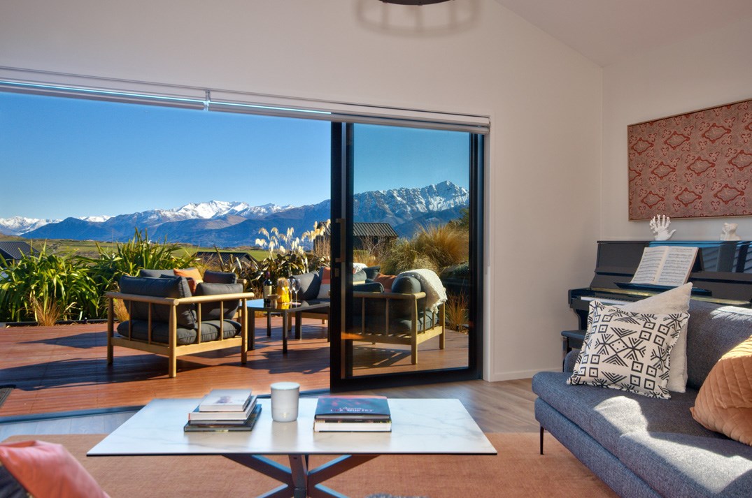 View from the lounge