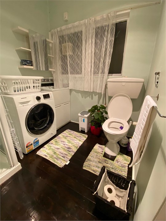 Toilet/Washing Machine