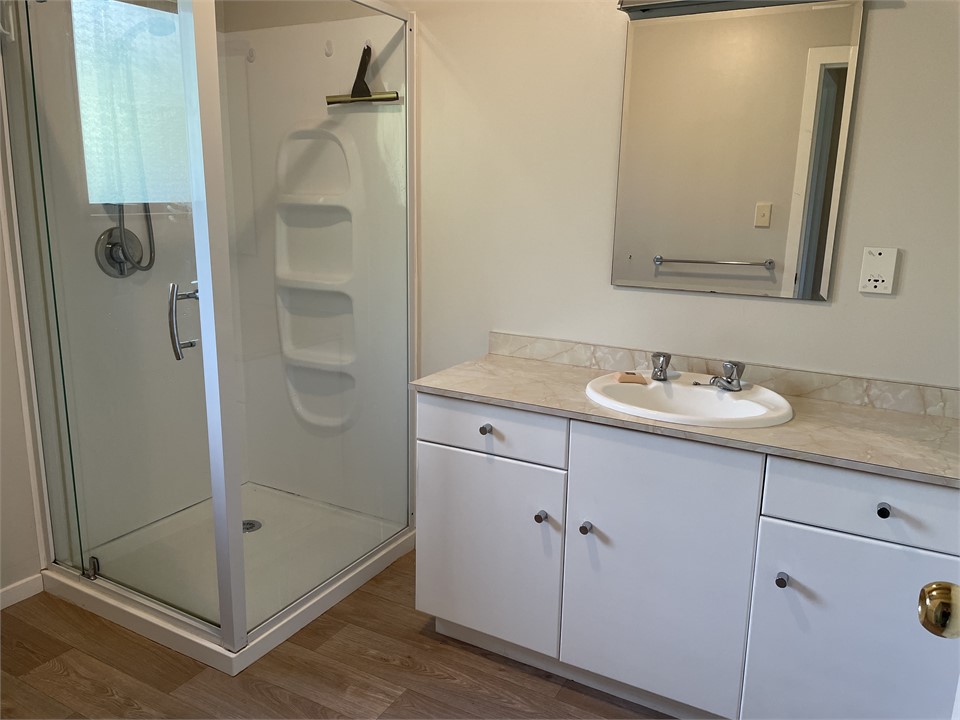 Bathroom with plenty of space.