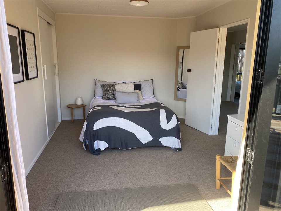 Double room onto back deck