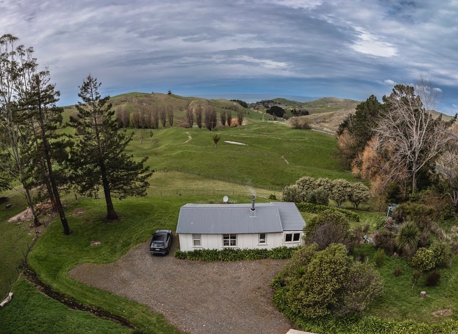 expansive views down to the sea
