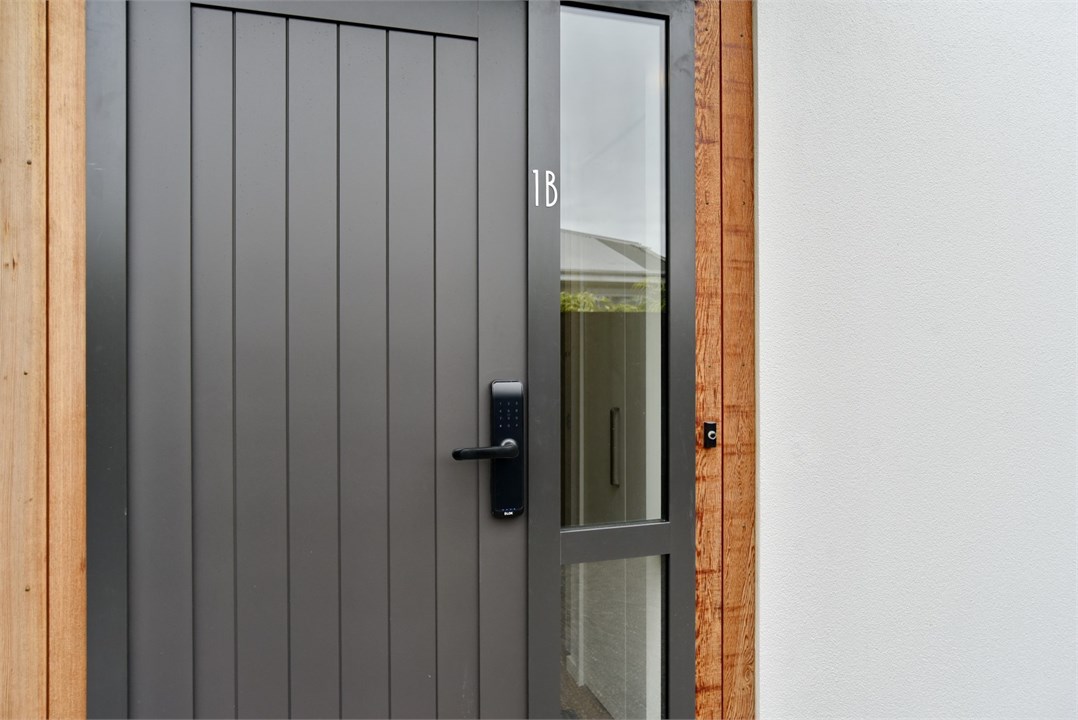 Front entrance to the property