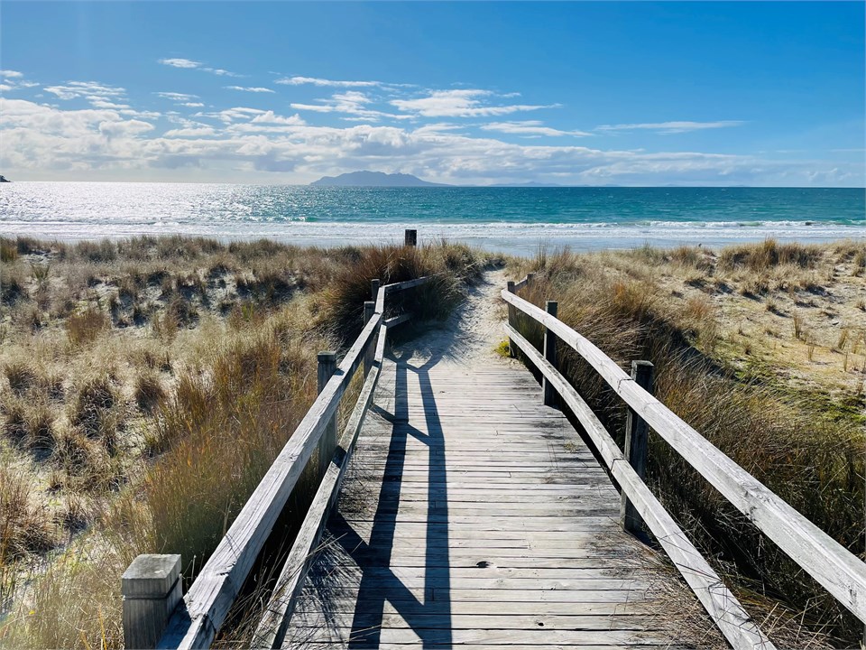 Omaha beach close by!