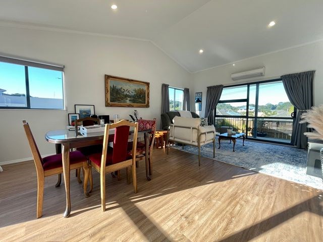 Open plan living area