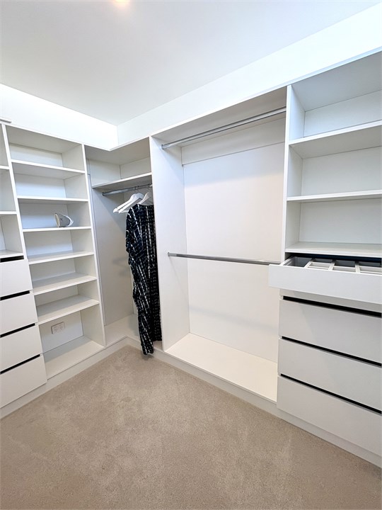 Large walk in robe - master