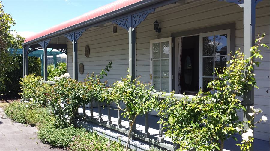 Veranda of sleep out