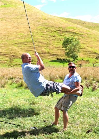 Your hosts Mark & John.