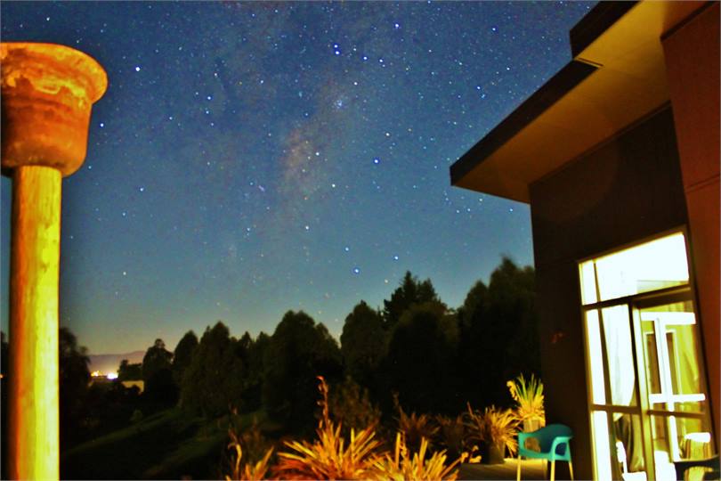 Starry nights. Romantic solitude.