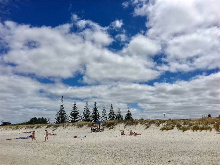 Stunning Omaha looking bach at the dunes from Ruby