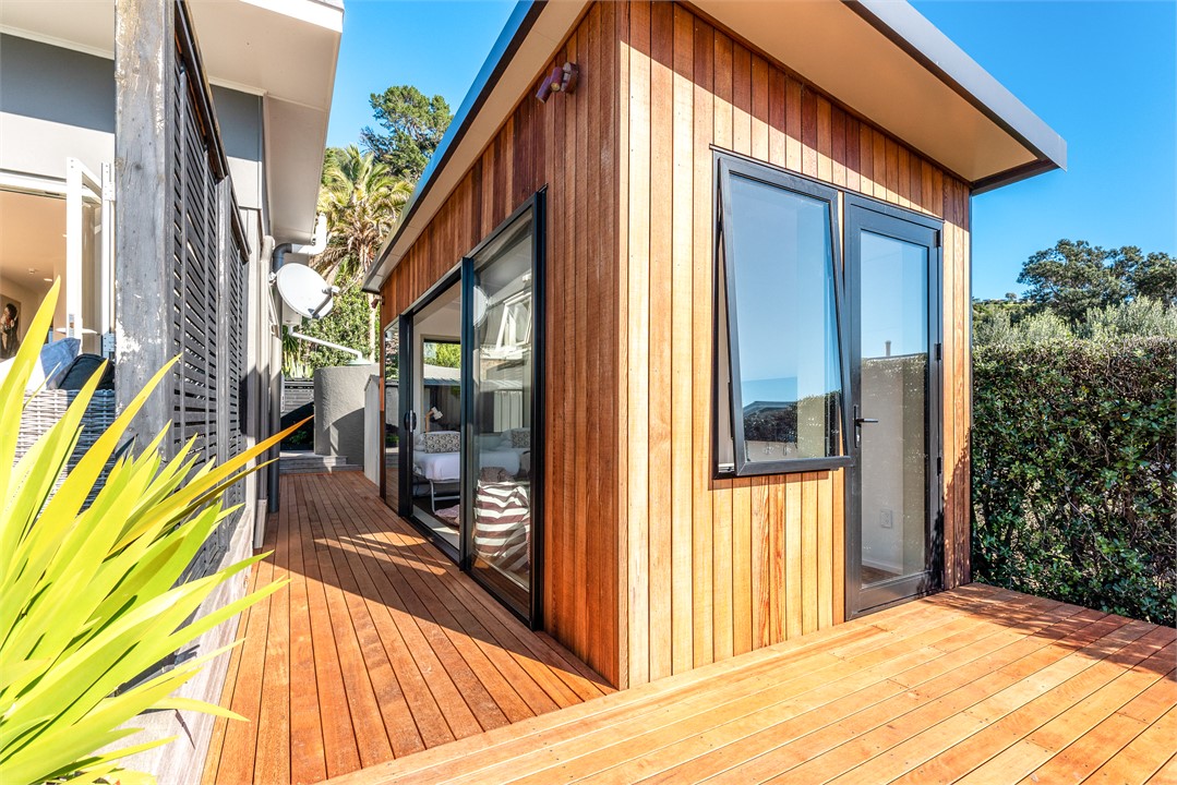 Bedroom 4 externally accessed with twin singles