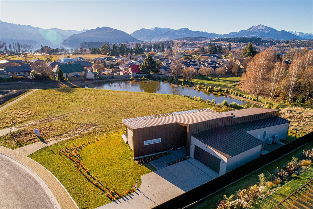 Aerial view, note that a lovely new house is now c
