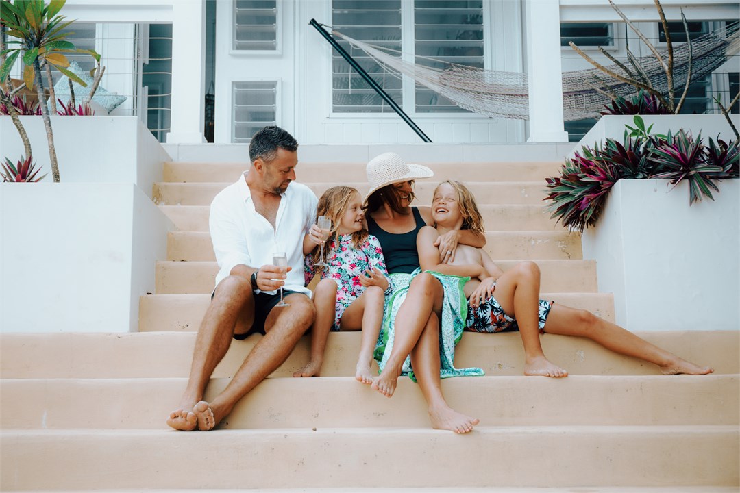 Beachfront studio to beach