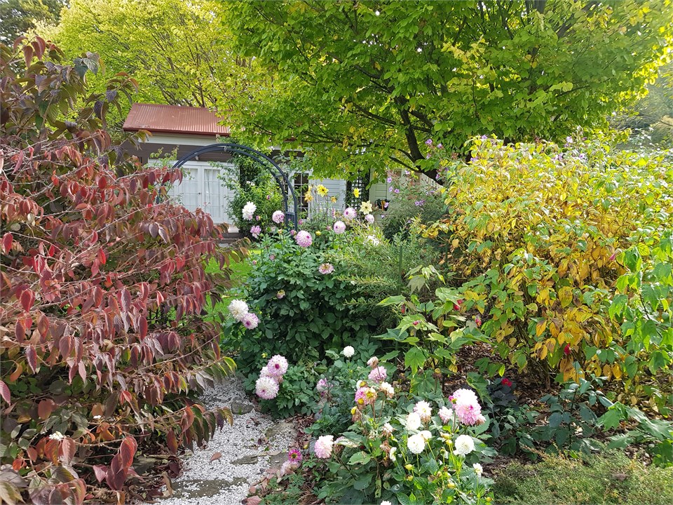 Verandah viewed from garden