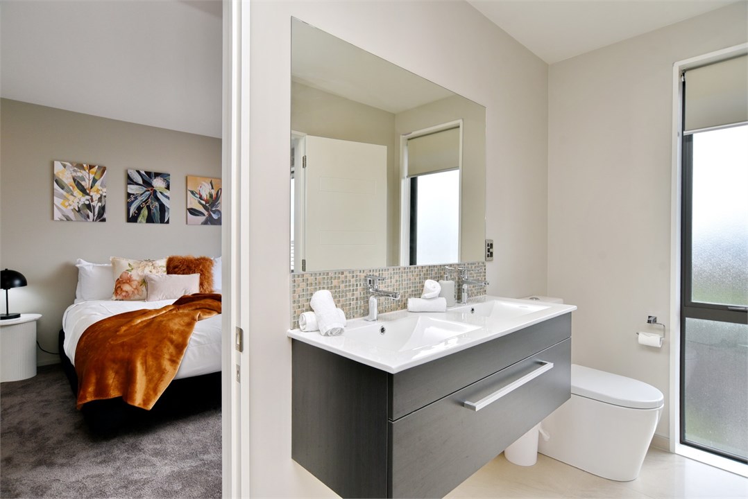 Bathroom 3 - Shared ensuite with shower and toilet