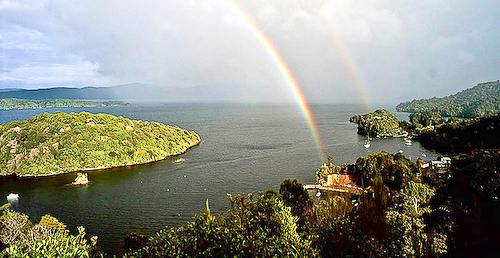 Rainbow, from Observation Rock