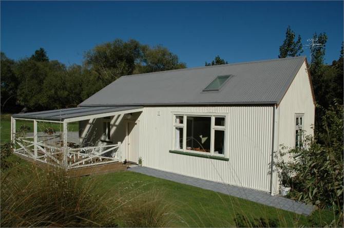 The Barn with Annex and deck (from west)