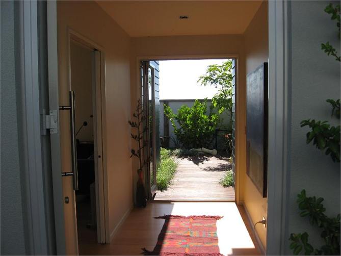 view from front door