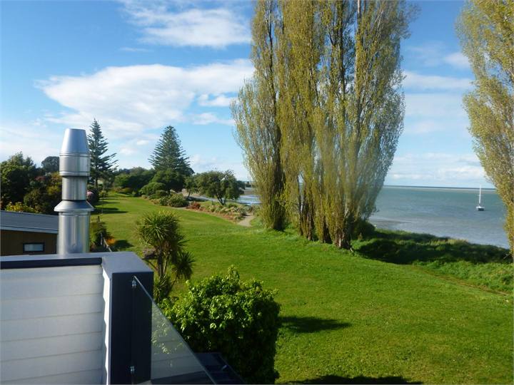 view north from upper deck