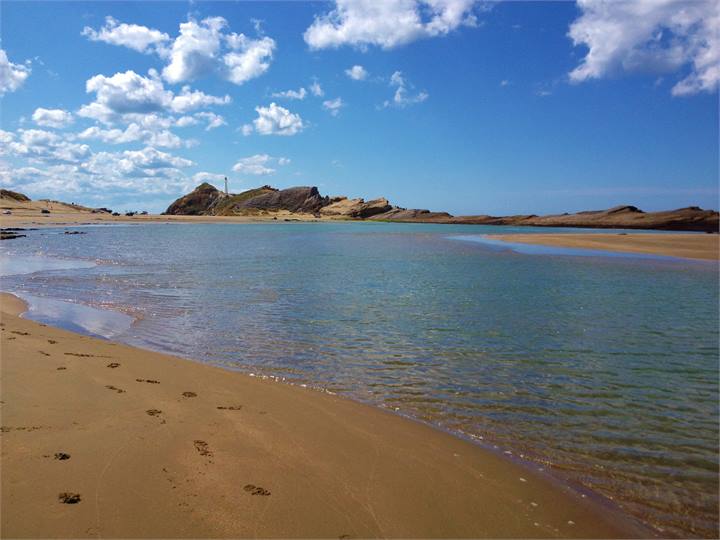 Lighthouse and the Basin -safe swimming