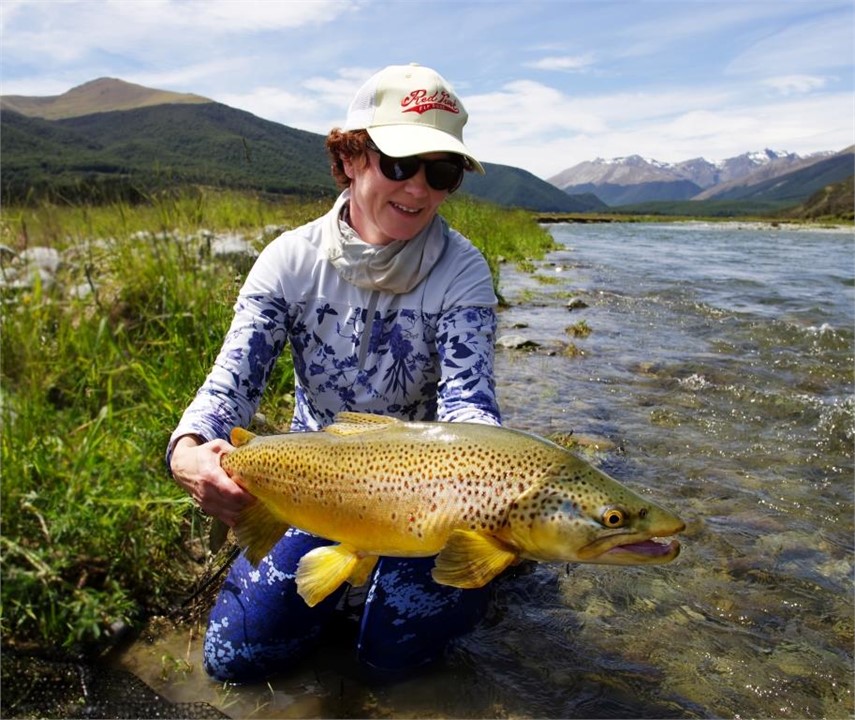 Headwater trout can be very large.