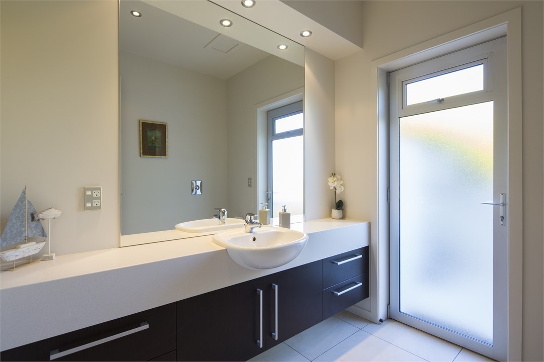 Guest toilet on main living level