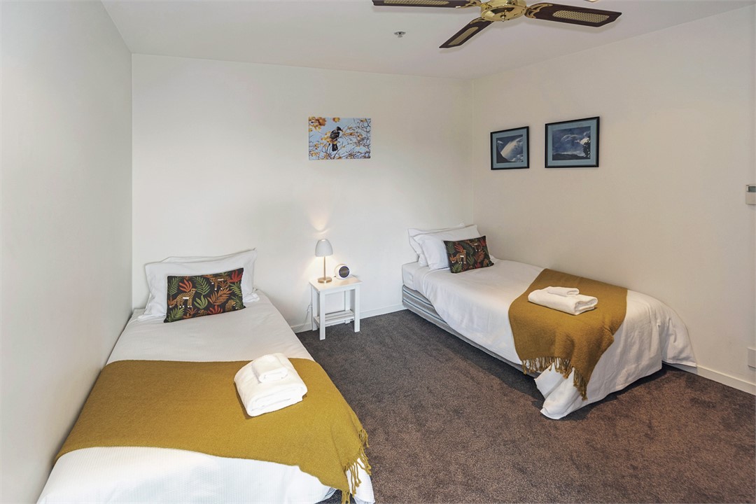 Bedroom 3 with two Single Beds