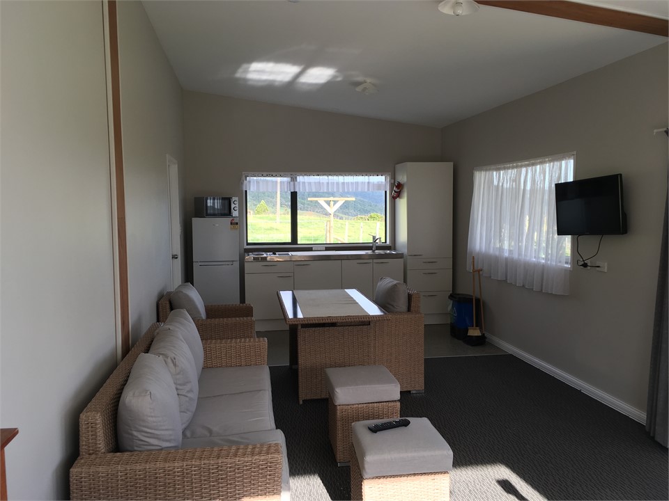 Living, Dining, Kitchen area