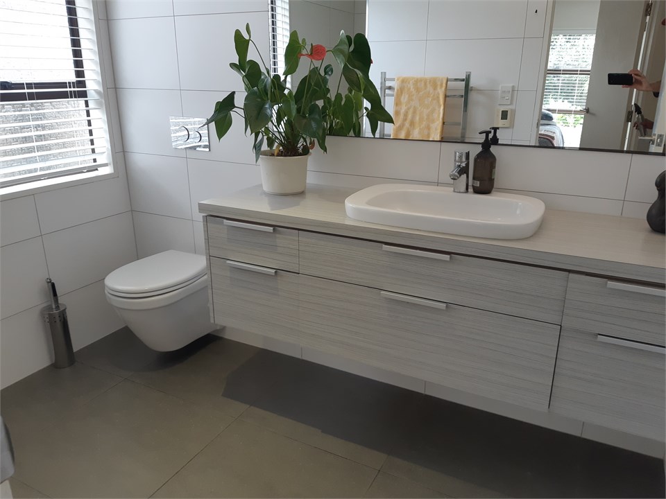 Bathroom with shower and toilet