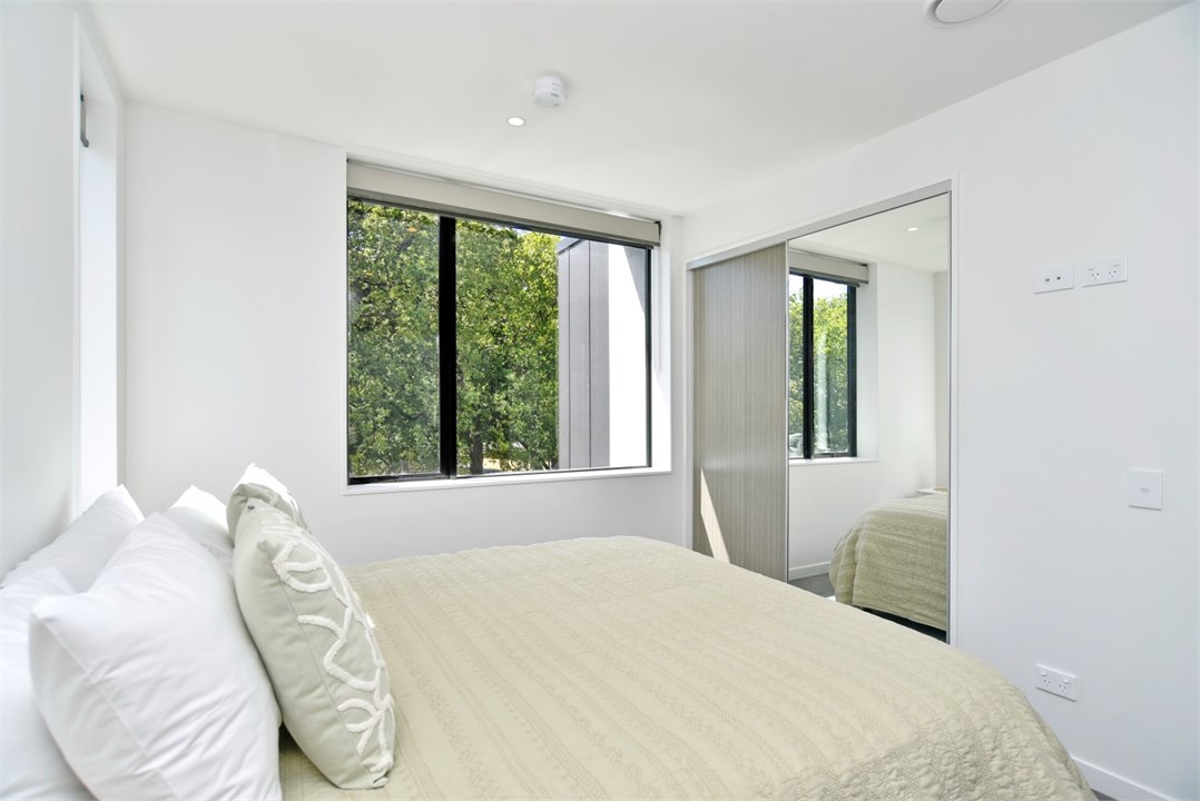 Bedroom 2 has a King sized bed and an ensuite