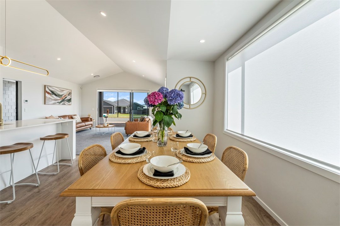 Open plan dining area