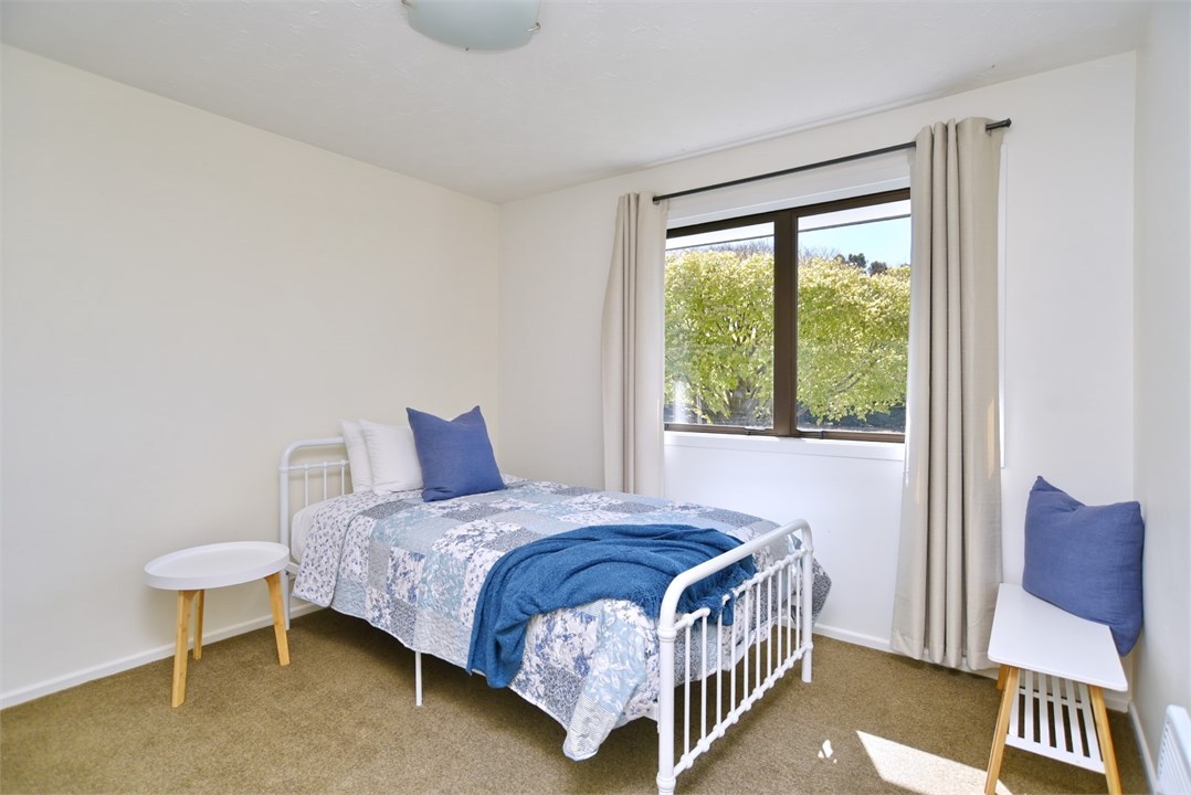 Bedroom 4 has a King single bed