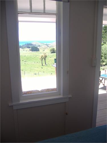 view from outside bedroom