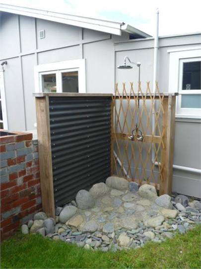Outdoor shower