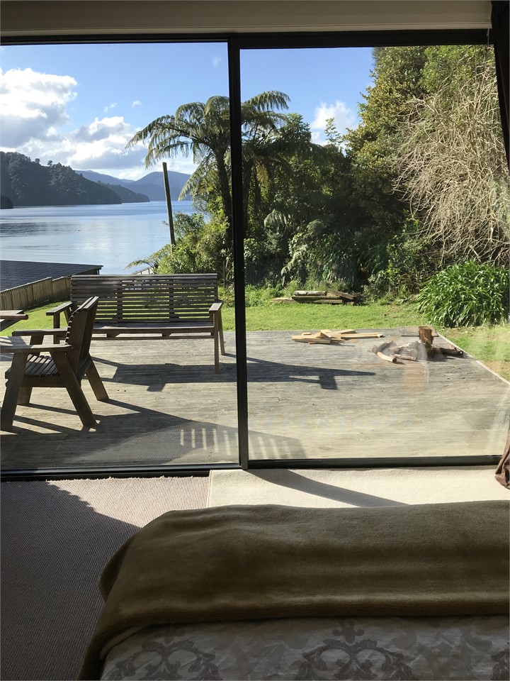 View from master bedroom