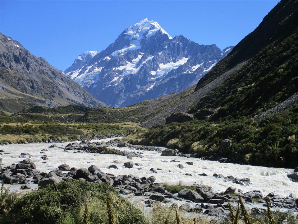 Hooker Valley walk - Mt Cook National Park