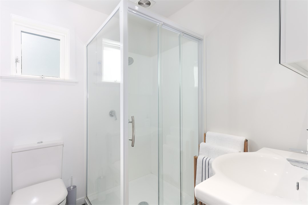 Downstairs bathroom and laundry