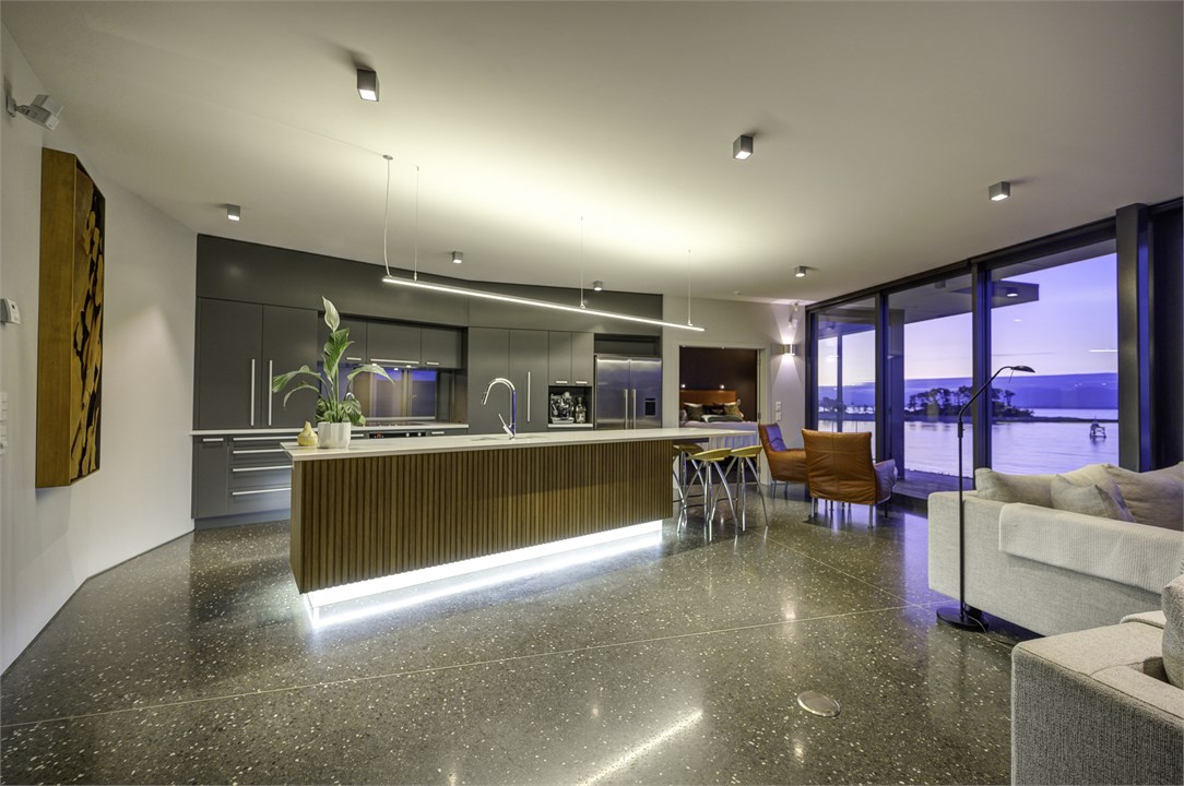 Fully equipped modern kitchen