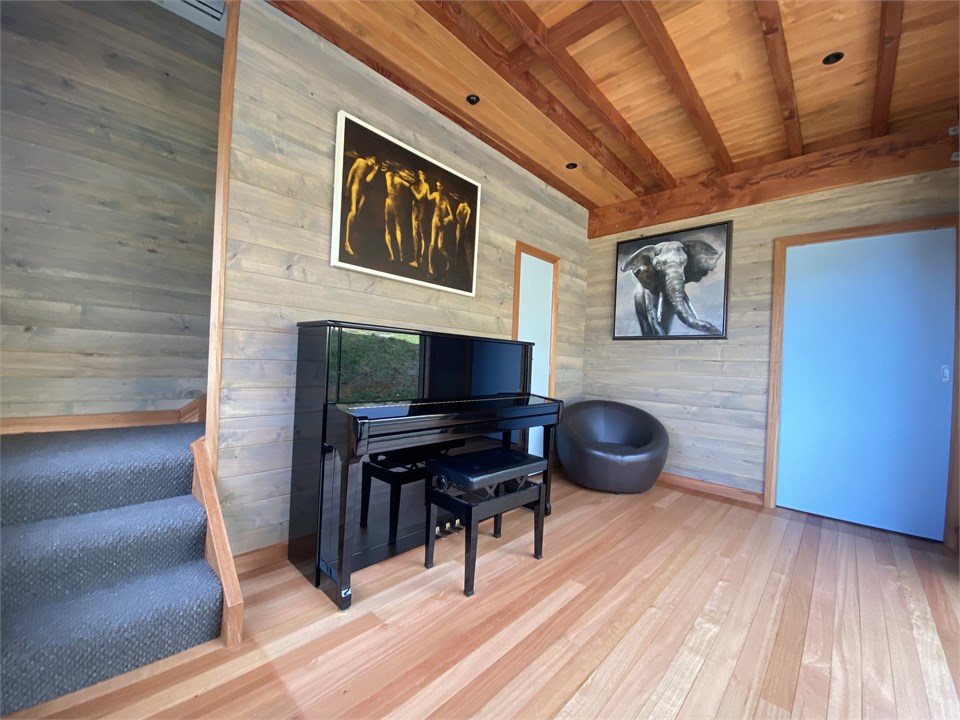 Piano room