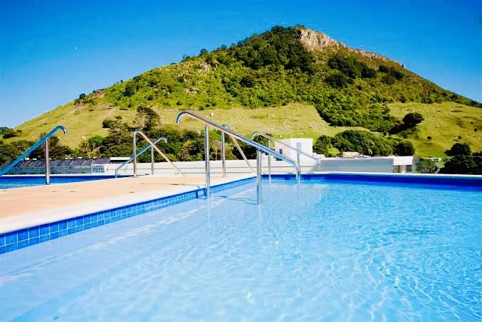 Pool and Spa with a view